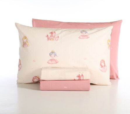 Nef-Nef Our Princess σετ παιδικά σεντόνια μονά 170x260cm 038446
