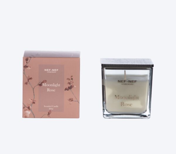 Nef-Nef Moonlight Rose 25 αρωματικό κερί 200gr 038567