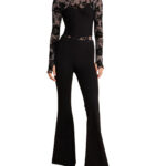 Attrattivo γυναικείο παντελόνι formal καμπάνα 9921718