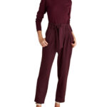 Attrattivo γυναικείο ψηλόμεσο μονόχρωμο formal παντελόνι 9910558J