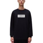 Napapijri Box Logo ανδρική μπλούζα μακρυμάνικη NP0A4I3M0411