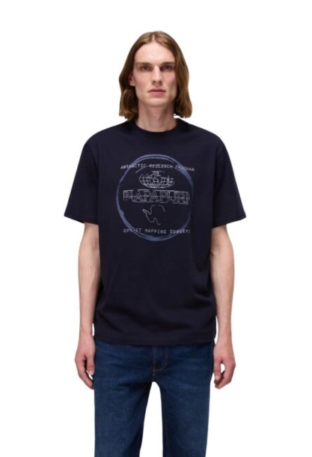 Napapijri Bald ανδρική jersey μπλούζα κοντομάνικη NP0A88SF1761