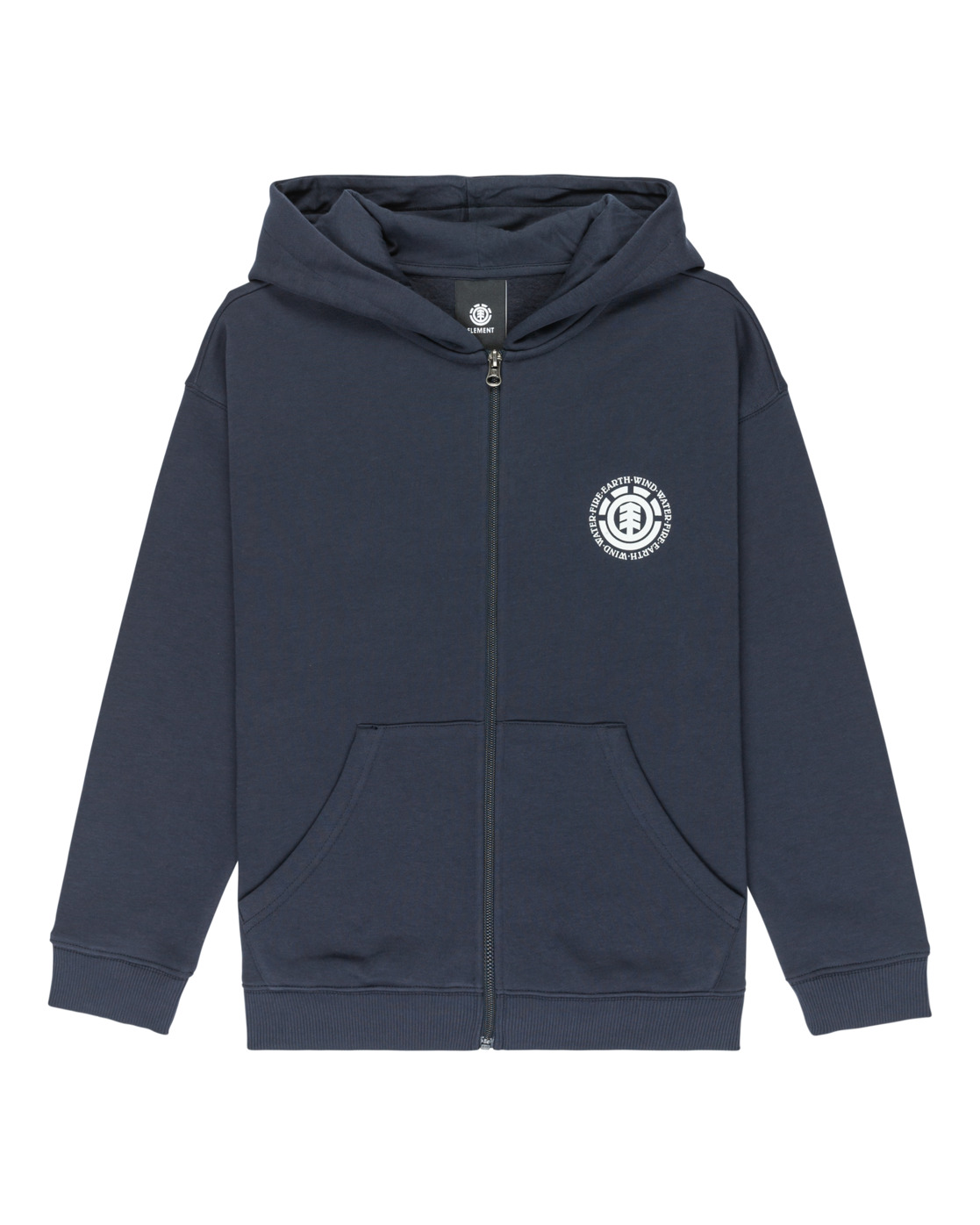 Element παιδική φούτερ ζακέτα με κουκούλα και τύπωμα ELBSF00199