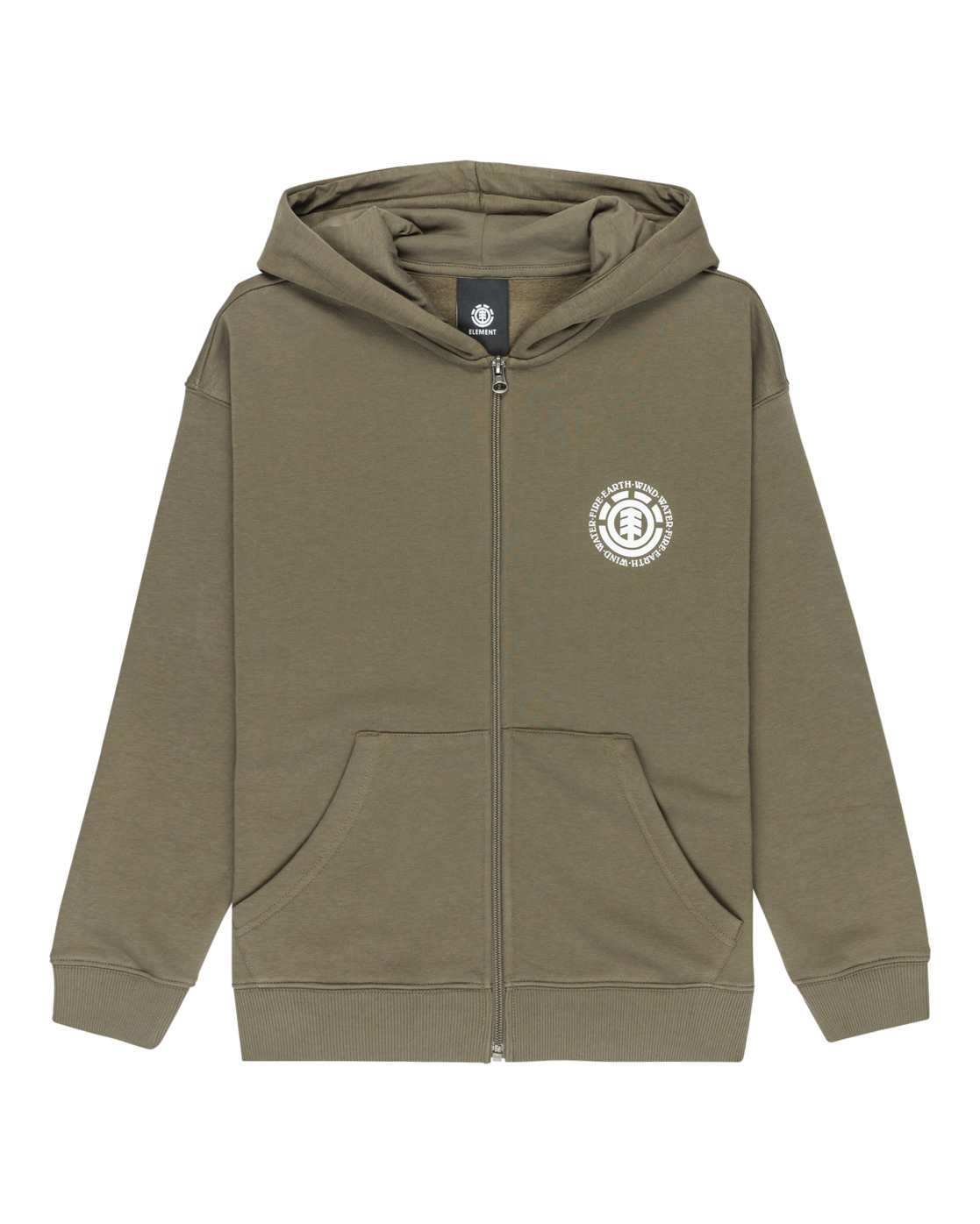 Element παιδική φούτερ ζακέτα με κουκούλα και τύπωμα ELBSF00199