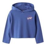 Name It παιδική φούτερ μπλούζα με κουκούλα για κορίτσι 13246337