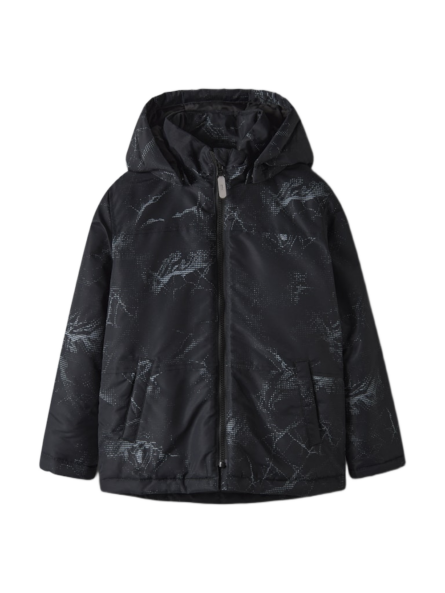 Name It παιδικό μπουφάν με σχέδιο και κουκούλα για αγόρι 13242823