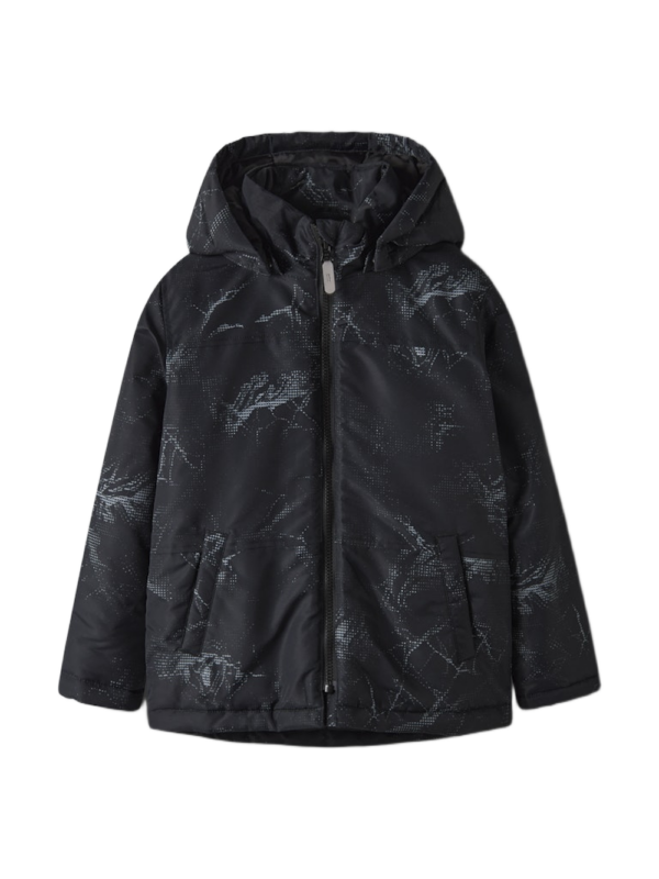 Name It παιδικό μπουφάν με σχέδιο και κουκούλα για αγόρι 13242823 Name It παιδικό μπουφάν με σχέδιο και κουκούλα για αγόρι 13242823