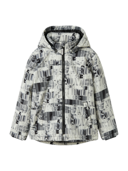 Name It παιδικό μπουφάν με σχέδιο και κουκούλα για αγόρι 13242823