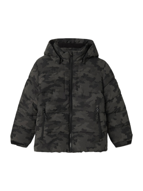 Name It παιδικό puffer μπουφάν καμουφλάζ με κουκούλα για αγόρι 13243950 Name It παιδικό puffer μπουφάν καμουφλάζ με κουκούλα για αγόρι 13243950