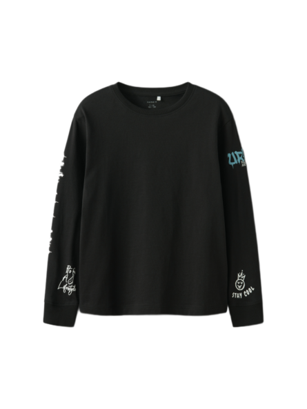 Name It παιδική μακρυμάνικη φούτερ μπλούζα για αγόρι 13245373