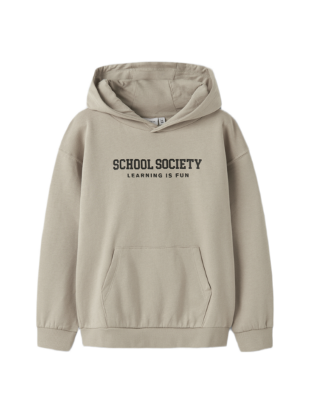 Name It παιδική φούτερ μπλούζα με κουκούλα και τύπωμα 13246260