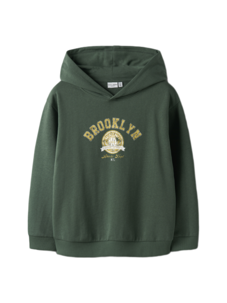 Name It παιδική φούτερ μπλούζα με κουκούλα και τύπωμα για αγόρι 13246363