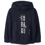 Name It παιδική φούτερ μπλούζα με κουκούλα και τύπωμα για αγόρι 13246363