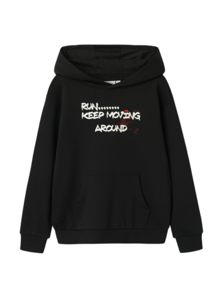 Name It παιδική φούτερ μπλούζα με κουκούλα και τύπωμα για αγόρι 13246698