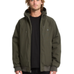 Volcom μπουφάν ανδρικό με κουκούλα Hernan 10K A1732408