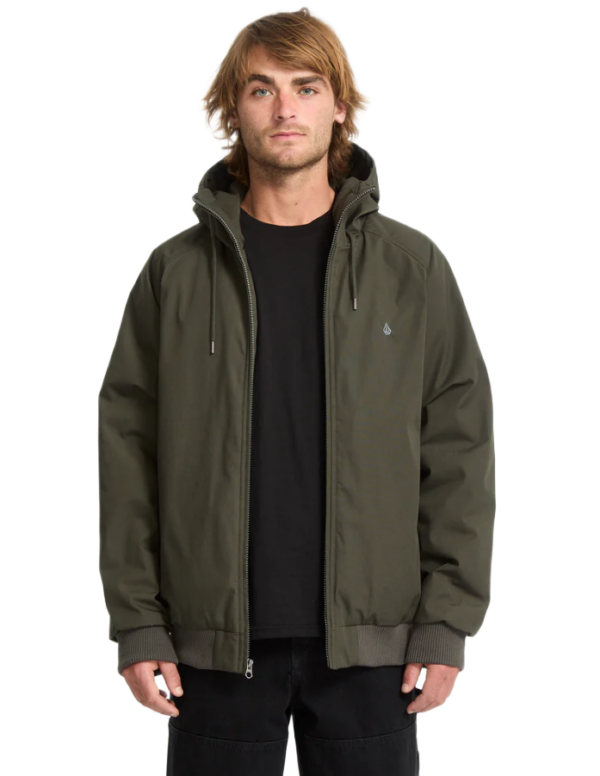 Volcom μπουφάν ανδρικό με κουκούλα Hernan 10K A1732408