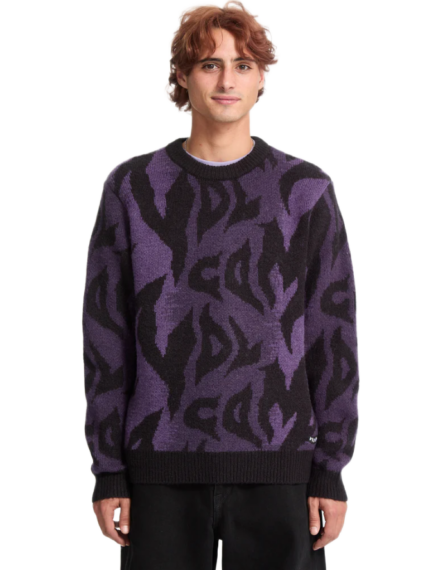 Volcom ανδρικό εμπριμέ πουλόβερ FA25 Anarchietour A0732502