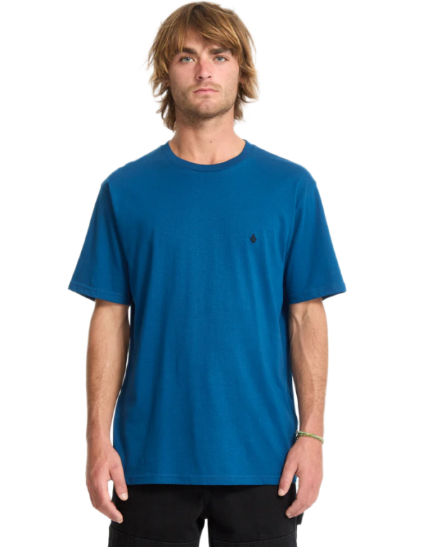Volcom ανδρικό μονόχρωμο t-shirt Stone Blanks A3532550 Volcom ανδρικό μονόχρωμο t-shirt Stone Blanks A3532550