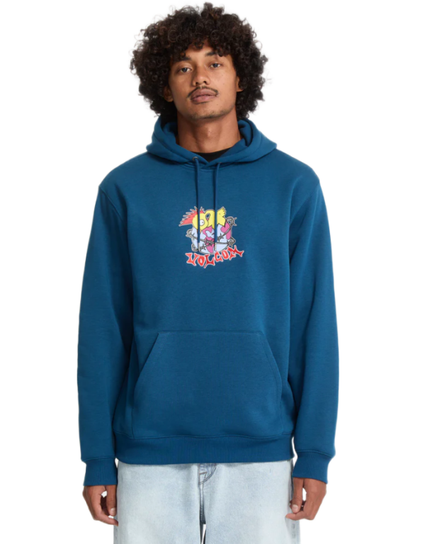 Volcom ανδρικό φούτερ με κουκούλα και τύπωμα Noder A4132506 Volcom ανδρικό φούτερ με κουκούλα και τύπωμα Noder A4132506