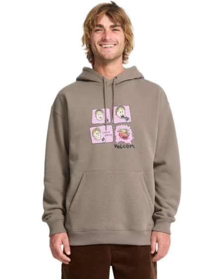 Volcom ανδρικό φούτερ με κουκούλα και τύπωμα Chomp Chomp A4132508