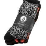 Volcom ανδρικές ψηλές κάλτσες σετ 3τμχ Stoney Sock D6332501