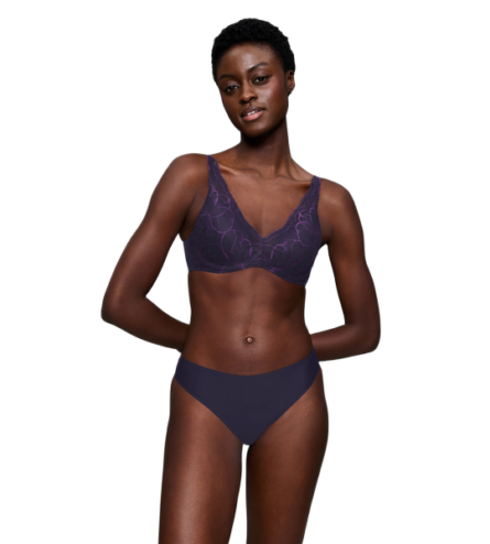 Triumph Body Make-Up Illusion Lace Highleg Tai γυναικείο σλιπ 10219711