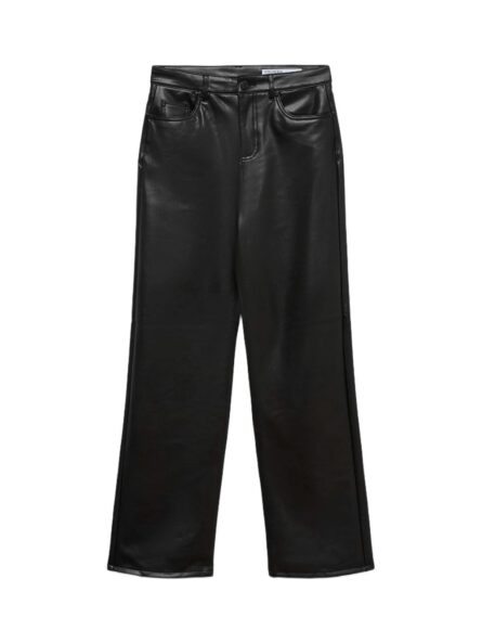Vero Moda γυναικείο ψηλόμεσο παντελόνι δερματίνης 10310878