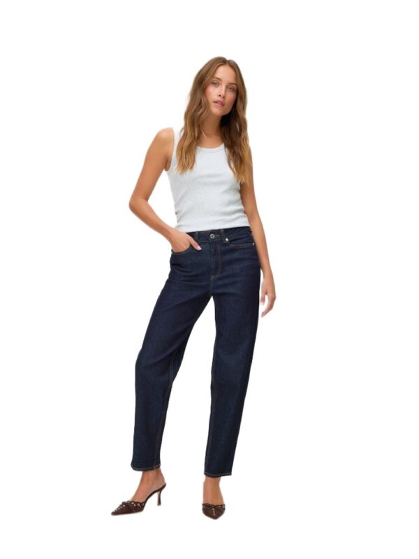 Vero Moda γυναικείο ψηλόμεσο παντελόνι τζιν mom fit 10333060