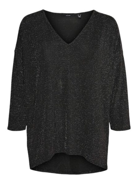 Vero Moda γυναικεία λούρεξ μπλούζα μανίκι 3/4 10296890