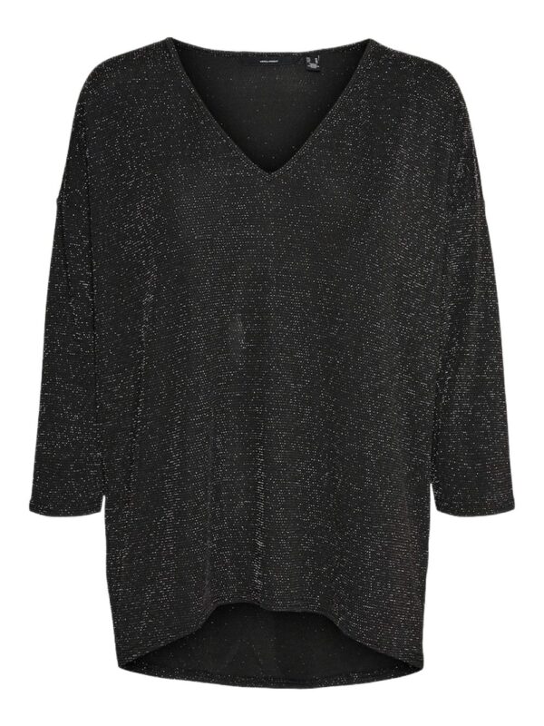 Vero Moda γυναικεία λούρεξ μπλούζα μανίκι 3/4 10296890