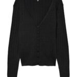 Vero Moda γυναικεία πλεκτή ζακέτα μονόχρωμη 10331447
