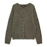 Vero Moda γυναικεία πλεκτή ζακέτα ανάγλυφο σχέδιο 10334907