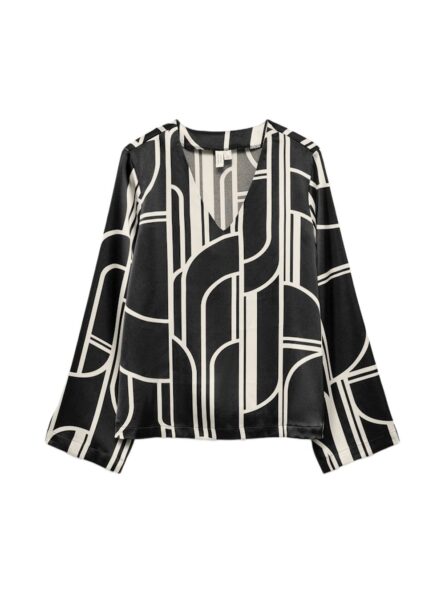 Vero Moda γυναικείο εμπιμέ τοπ μακρυμάνικο 10337379