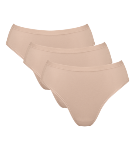 Sloggi GO Daily Cotton Tai 3P γυναικείο σλιπ σετ 3τμχ 10222331