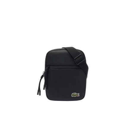 Lacoste ανδρική μικρή flat crossbody τσάντα LCST Coated Canvas 3NH3307LV