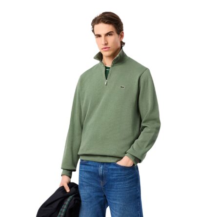 Lacoste ανδρικό βαμβακερό φούτερ με φερμουάρ 3SH1927