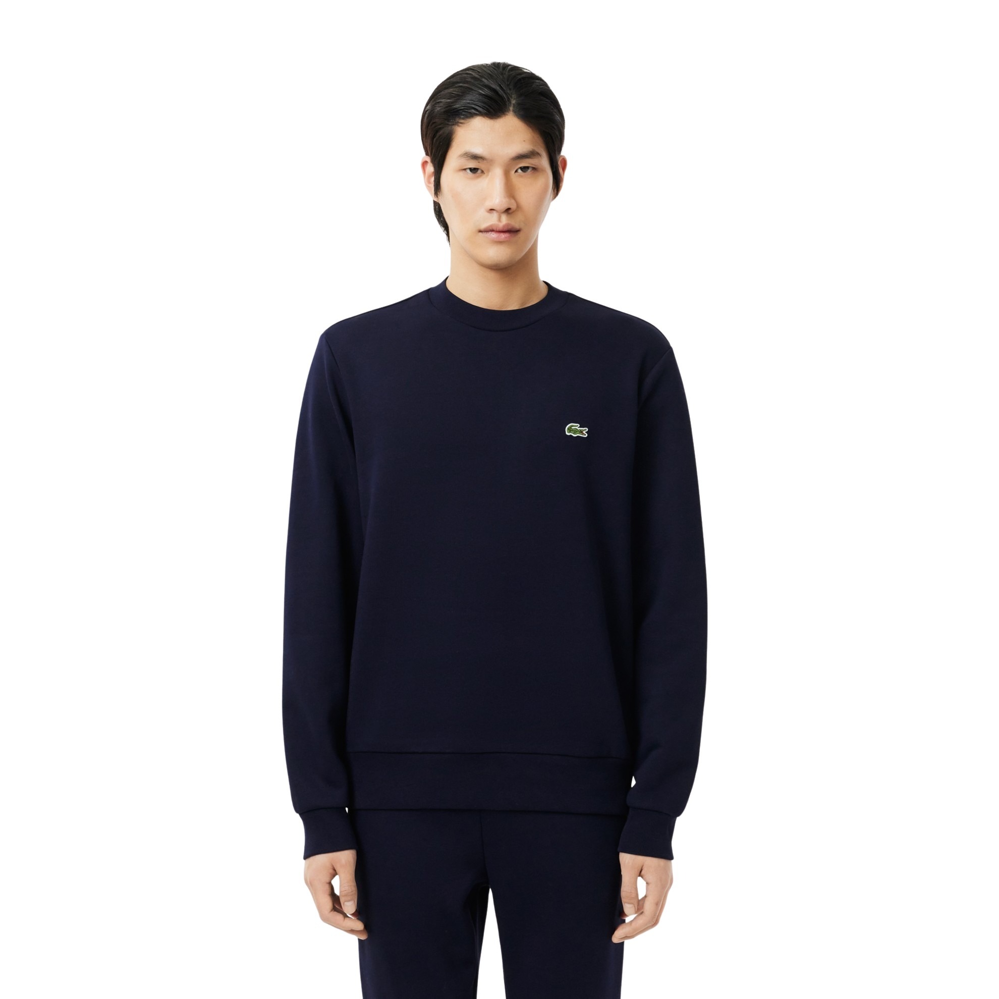 Lacoste ανδρικό βαμβακερό fleece φούτερ 3SH9608