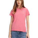 Guess γυναικείο t-shirt κοντομάνικο με λογότυπο W4YI10J1314