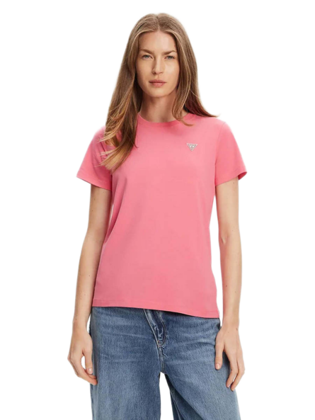 Guess γυναικείο t-shirt κοντομάνικο με λογότυπο W4YI10J1314
