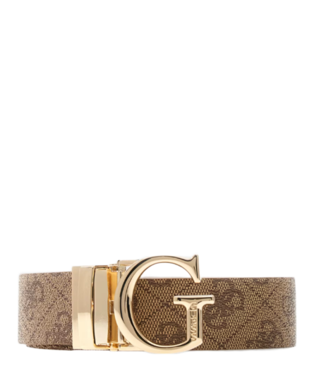 Guess γυναικεία ζώνη με λογότυπο 4G Calista BW9266P5330
