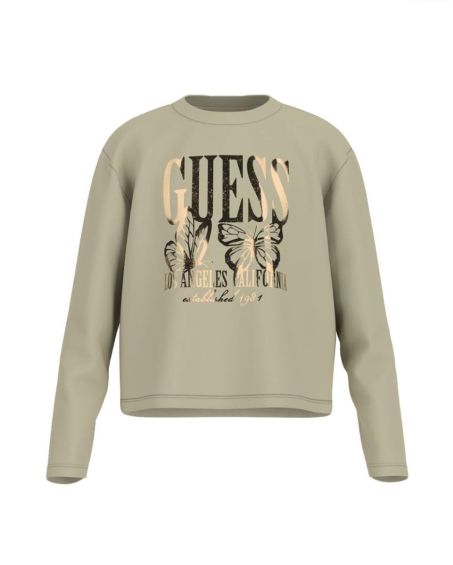 Guess παιδικό t-shirt με στάμπα για κορίτσι J5YI32K6YW4