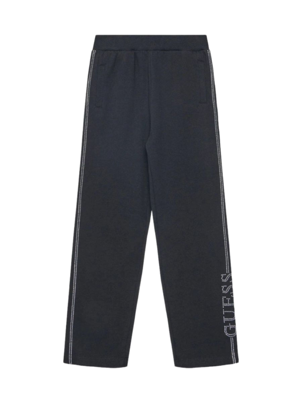 Guess παιδικό αθλητικό παντελόνι jogger με στρας για κορίτσι J5YQ12KA6R4
