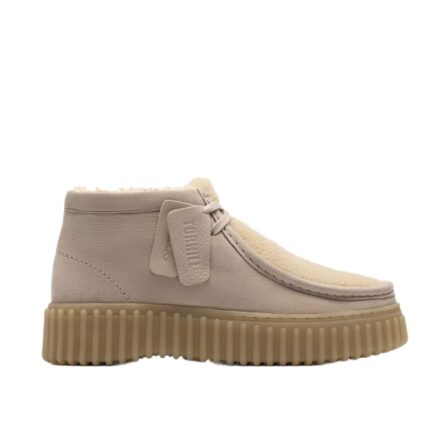 Clarks γυναικείο μποτάκι αστραγάλου με συνθετική γούνα 26182914