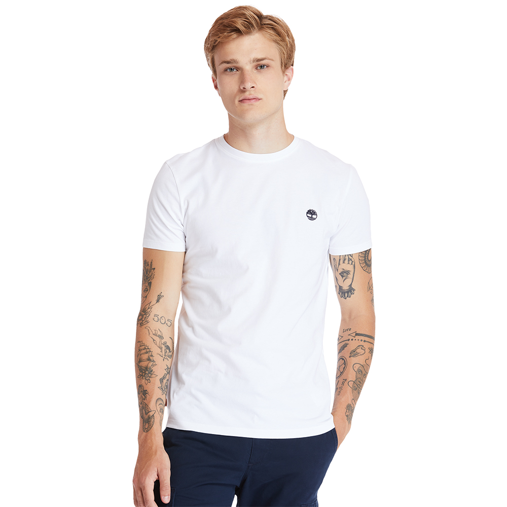 Timberland Dunstan River ανδρικό κοντομάνικο t shirt κέντημα λογότυπο A2BPR100