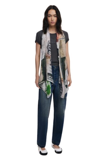 Desigual γυναικείο εμπριμέ μαντήλι 25WAWA13