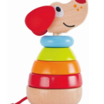 Hape Pepe & Friends Ξύλινο Stacker Pepe Με Ήχους 401916000448