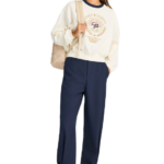 Funky Buddha γυναικείο tailored παντελόνι με κουμπί FBL012-123-02