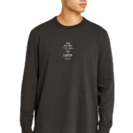 Funky Buddha ανδρική μακρυμάνικη μπλούζα με τύπωμα FBM012-008-07