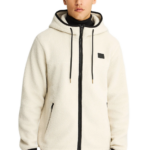Funky Buddha ανδρική fleece ζακέτα με κουκούλα FBM012-056-06