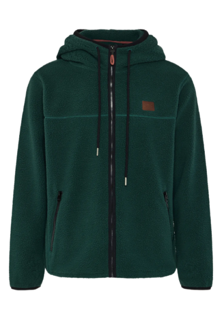 Funky Buddha ανδρική fleece ζακέτα με κουκούλα FBM012-056-06